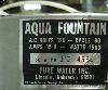  AQUA FOUNTAIN Auto still,